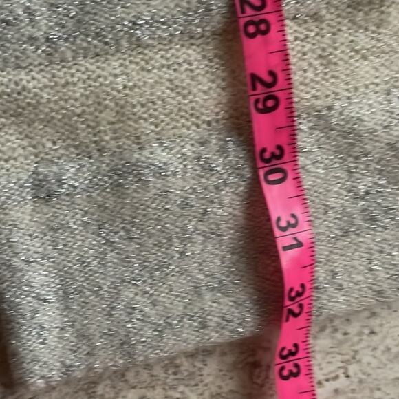 Something Navy Metallic Stripe Sweater Dress - Picture 13 of 15